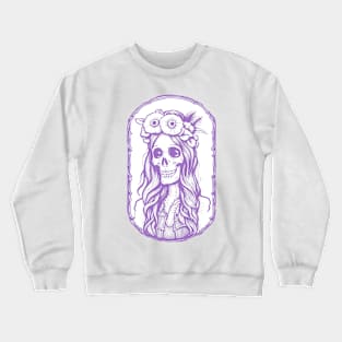 Beautiful dead girl design Crewneck Sweatshirt